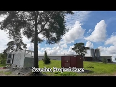 Sistema di stoccaggio dell'energia delle batterie in contenitore