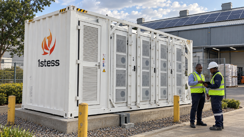 Latest company news about 1stess 600kW Containerized BESS for a South African Packaging Plant