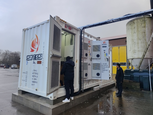 Soluzioni di accumulo di energia a batteria mobile 400V - 800V