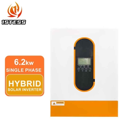 Pure Sine Wave 6.2KW Inverter ibrido 48V MPPT modalità di ricarica On/Off Grid Inverter solare ibrido
