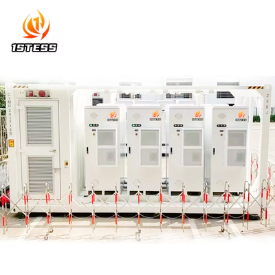500kW 1MW Batteria al litio ESS Sistema di batterie per energia solare 1 MWh 2MWh Contenitore Sistema di stoccaggio dell'energia per uso commerciale