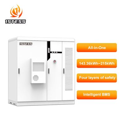 Batteria ad alta tensione 115Kwh 768V 150AH Bess Industrial Commercial Energy Storage Cabinet Batterie solari al litio