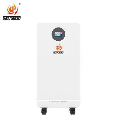 Ingrosso 25.6V 51.2V 100Ah 200Ah 300Ah 5.12Kwh 10.24Kwh 15.36Kwh Power Wall Batteria solare Powerwall per sistema solare domestico
