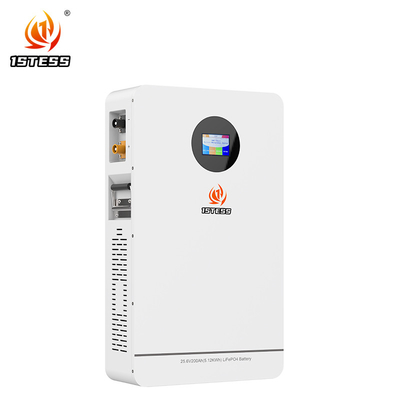 Lifepo4 batteria al litio montata a parete 5.12kWh 300Ah Home batteria di accumulo di energia solare
