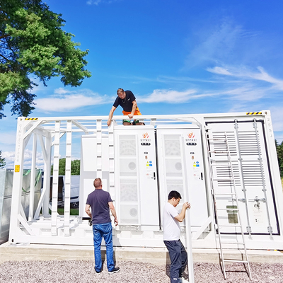 Sistema di accumulo di energia a batteria OEM Container 1mw Off Grid Sistema di energia solare BESS Container