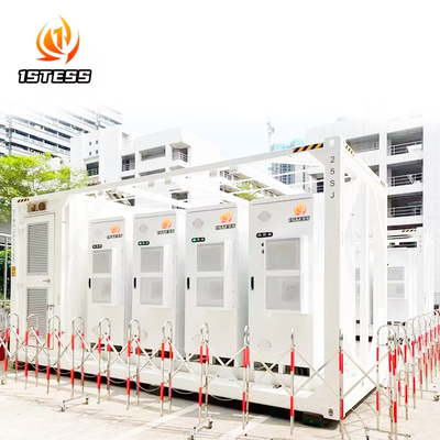 Contenitore di 5mwh 40ft Batteria solare Sistema di raffreddamento liquido Ess Contenitore