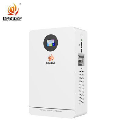 Capacità elevata Lifepo4 Battery Pack per la conservazione dell'energia domestica Vita del ciclo 6000 cicli 10,24 Kwh Capacità