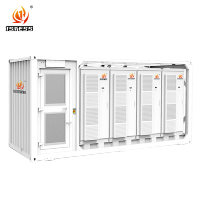 Sistema di raffreddamento liquido 1MWh LiFePO4 Contenitore ESS commerciale industriale per la stabilizzazione della rete elettrica e la rasatura a picco