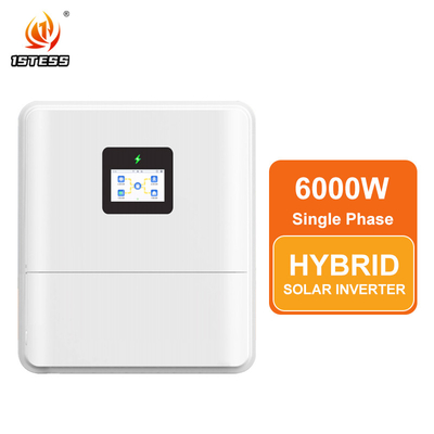 Invertitore ibrido a bassa tensione monofase ECO IP65 48V 6kw Invertitore ibrido solare MPPT On/Off Grid Invertitore ibrido solare 48V 6kw