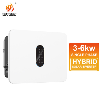 360V 3kw 4.6kw Invertitore ibrido monofase IP66 5kw 6kw Invertitore solare ibrido On/Off Grid 360V 3.6kw Invertitore solare con MPPT