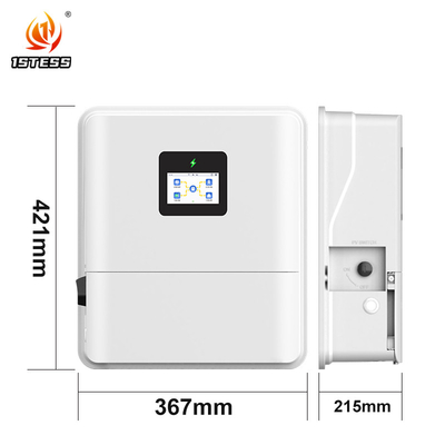 IP65 monofase 48V 3kw 3.6kw 4.6kw inverter solare ibrido On/Off Grid 48V Puro Sine Wave 5kw 6kw inverter solare con MPPT