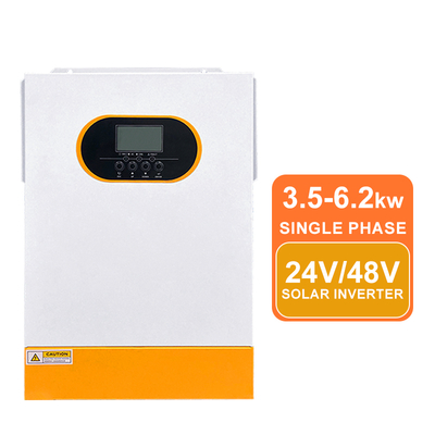Inverter solare ibrido ad alta efficienza 24V 3,5kW 48V 5,5kW 6,2kW Inverter solare a onda sinusoidale pura Caricatore MPPT