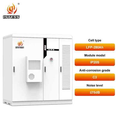 Sistema di accumulo di energia a batteria LiFePO4 da 215 kWh per uso industriale