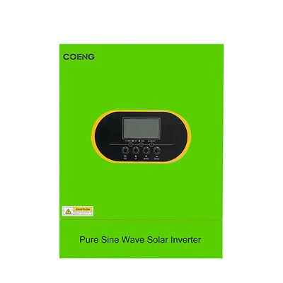 24V 48V Off Grid Hybrid Solar Inverter 3.5kw 5.5kw 6.2kw Single Phase Pure Sine Wave MPPT con funzione EQ della batteria