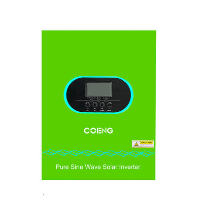 3.5kw 5.5kw 6.2kw Pure Sine Wave Hybrid Solar Inverter Off Grid Single Phase 24V 48V MPPT con carica galleggiante