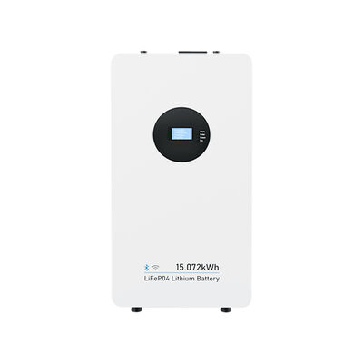 Alta capacità 48V 314Ah 15kwh LiFePO4 batteria al litio pacchetto montaggio a parete tutto in una casa di stoccaggio dell'energia
