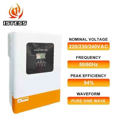 Inverter Solare Ibrido 48V Monofase a Onda Sinusoidale Pura 5.5kw 6.2kw MPPT Off Grid con Elevata Corrente di Carica AC