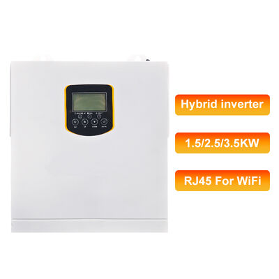 Inverter solare ibrido da 2500 W 24 V e 3500 W 24 V Onda sinusoidale pura MPPT Monofase Off Grid Ingresso alto 500 V CC per azienda agricola