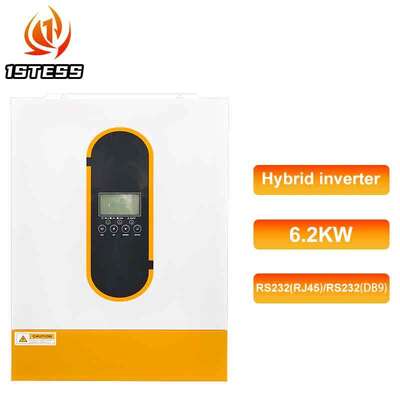 Array fotovoltaico da 6500 W 6200 W Uscita 48 V Monofase MPPT ad alta tensione inverter a onda sinusoidale pura per backup domestico