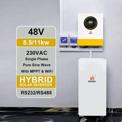 8500W 48V batteria pura onda sinusale MPPT inverter solare senza supporto della batteria 140A caricabatterie
