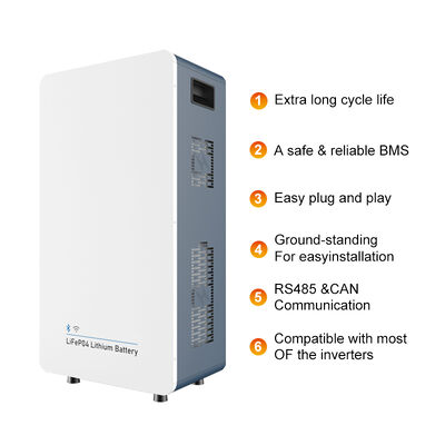 Sistema di batteria con capacità di connessione parallela da 10 kWh a 160 kWh