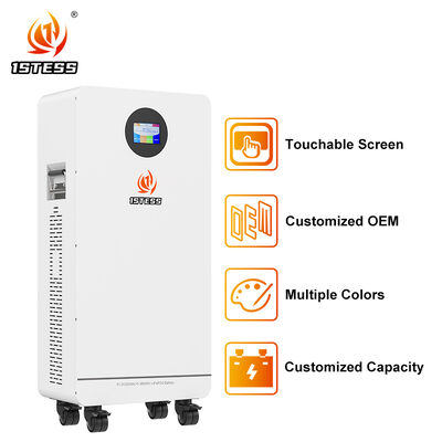 Home Backup Storage 51.2V 300Ah LiFePO4 15.36kWh 6000 Cicli 98 Efficienza Sicuro Affidabile